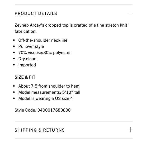 Zeynep Arcay red knit cropped top NWT Sz US4 - Picture 4 of 12